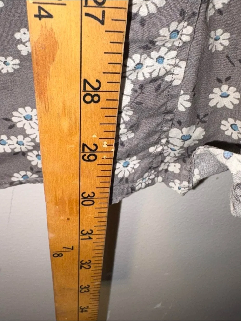 J. Crew Men's Short-Sleeve Floral Button-Down Shirt - Gray & White